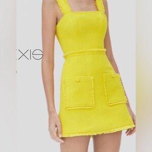 Alexis Yellow Mini Dress
